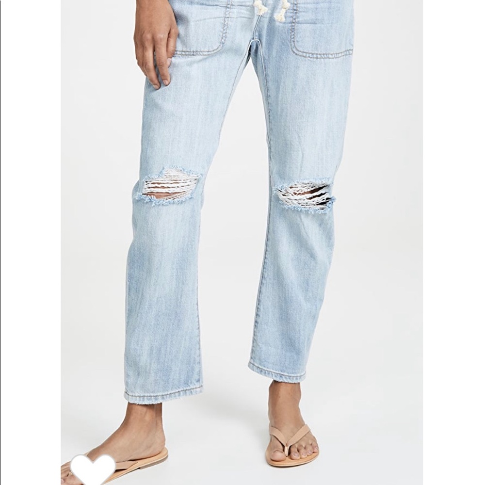 One Teaspoon Drawstring Jeans